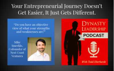 YOUR ENTREPRENEURIAL JOURNEY DOESN’T GET EASIER, IT JUST GETS DIFFERENT